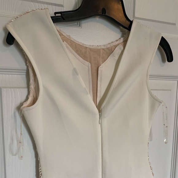 White cocktail dress, worn once - Picture 5 of 6